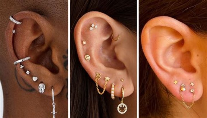 Are multiple ear piercings tacky?