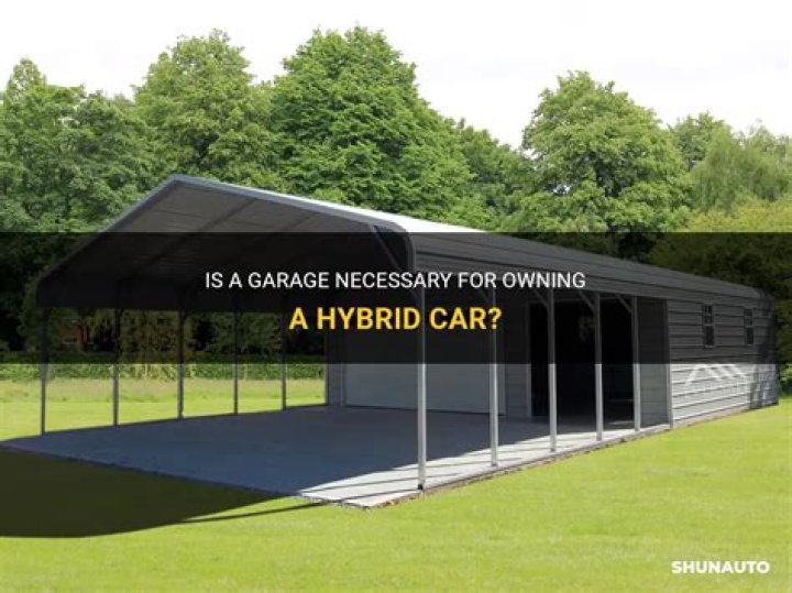 Is a garage necessary?